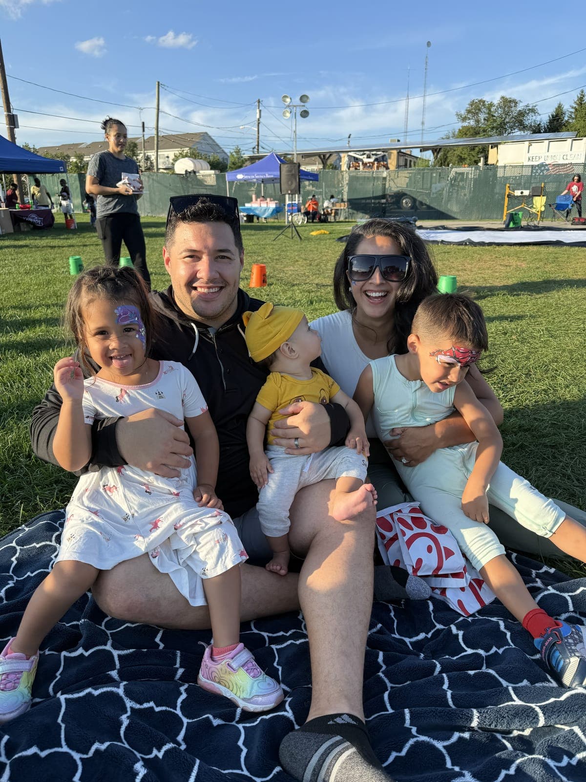 A Union family settles in for the community’s end-of-summer movie night.